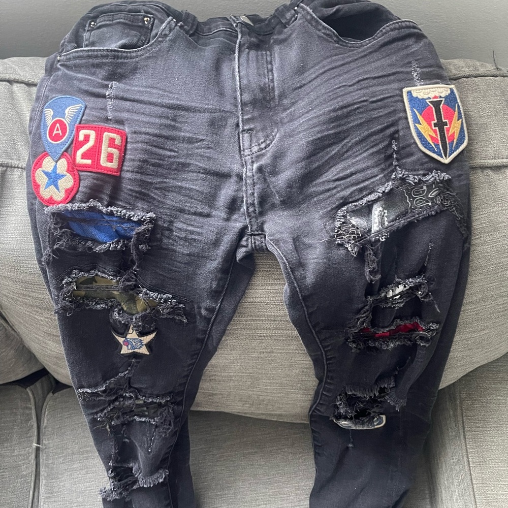 AMIRI Black Denim Jeans